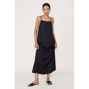 SOLD 🚫 90s Maxi Slip Dress in Brown